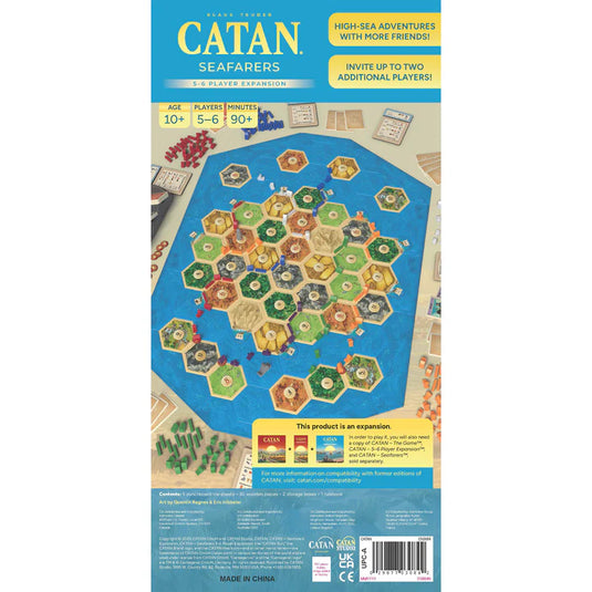 Board Games: Catan - Seafarers 5-6 Player Extension