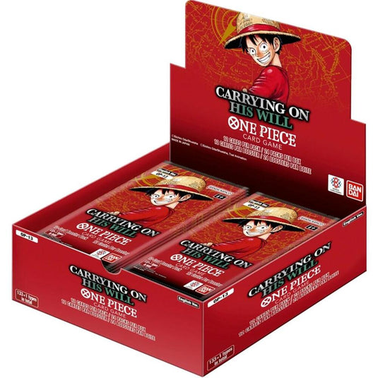 One Piece TCG: OP13 - Carrying on His Will - Booster Display (Pre-Order)