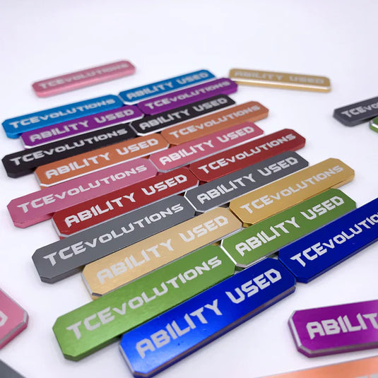 TC Evolutions: Classic CNC Machine Cut Aluminum Ability Used Markers