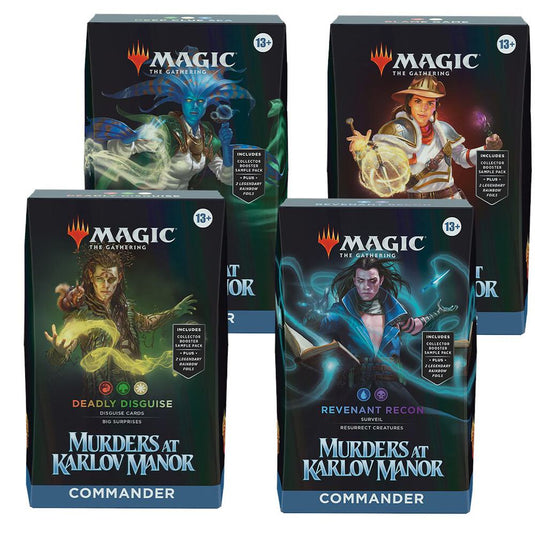 Magic the Gathering TCG: Murders at Karlov Manor - Commander Deck