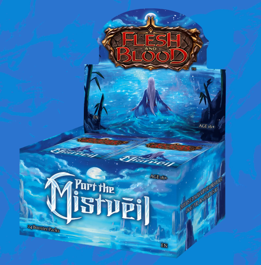 Flesh & Blood TCG: Part the Mistveil - Booster Box – Tabletop Flesh & Blood TCG: Part the Mistveil - Booster Box – Tabletop