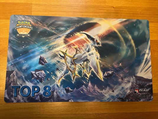 Pokemon Arceus Top 8 Playmat 2022 Regional Championships Brilliant Stars
