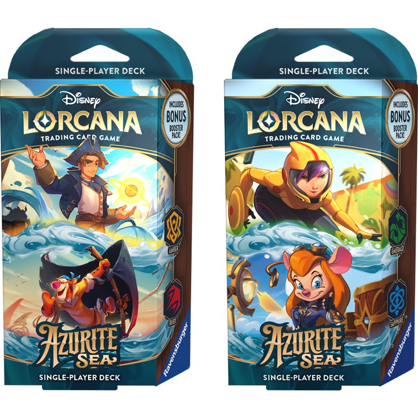 Lorcana TCG: Azurite Sea - Starter Decks – Tabletop Village LLC