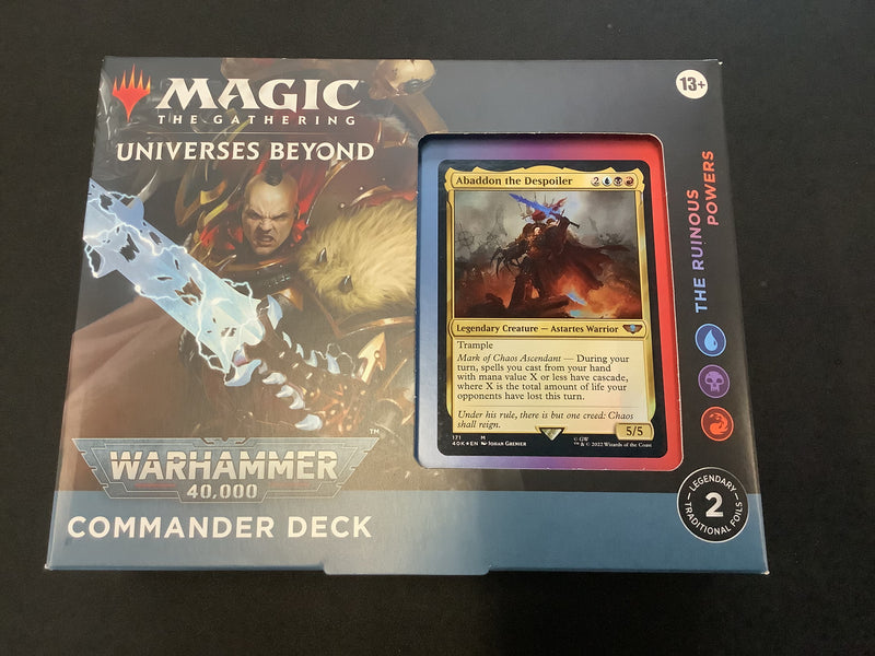 Load image into Gallery viewer, Magic TCG: Warhammer Commander Deck
