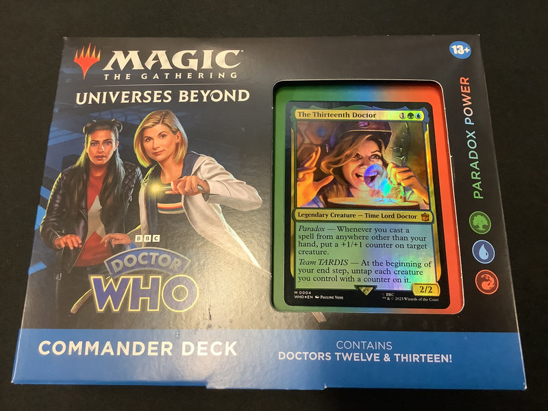 Load image into Gallery viewer, Magic TCG: Doctor Who Commander Deck

