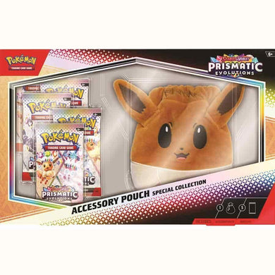 (NOIR MEMBERS) Pokemon TCG: Prismatic Evolutions - Accessory Pouch Special Collection (Pre-Order)