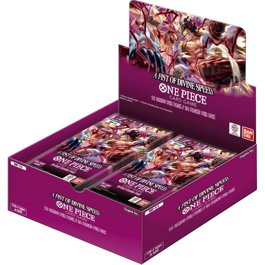 (IN STORE PICKUP ONLY) One Piece TCG: OP11 A Fist of Divine Speed - Booster Box WAVE 2 (Pre-order)
