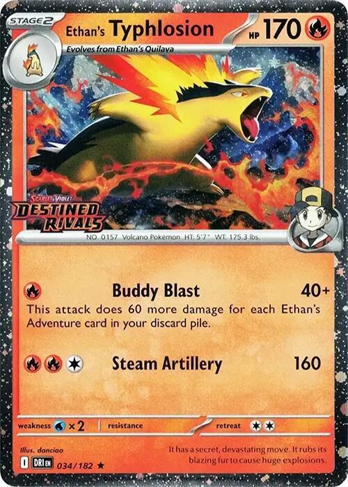 PTCG Singles - Ethan's Typlosion (Pre-Release)