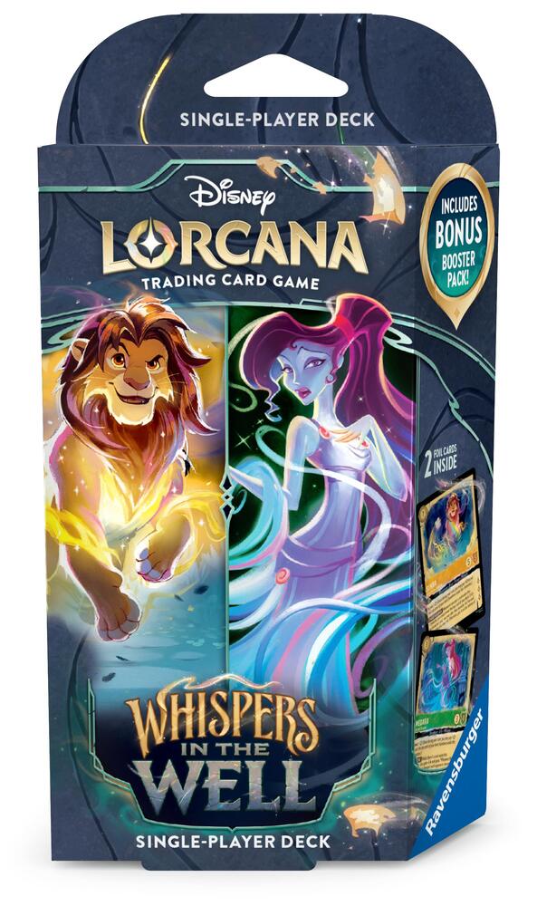 Load image into Gallery viewer, Lorcana TCG: Whispers in the Well - Starter Deck
