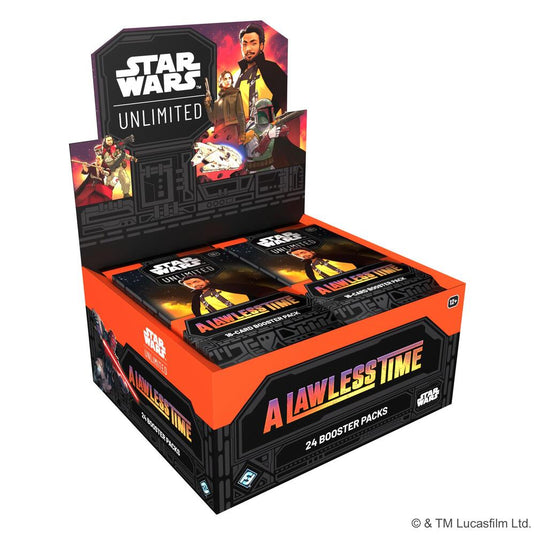 PRE-ORDER) Star Wars Unlimited: A Lawless Time - Booster Display Tabletop Village LLC PRE-ORDER) Star Wars Unlimited: A Lawless Time - Booster Display Tabletop Village LLC