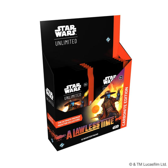 PRE-ORDER) Star Wars Unlimited: A Lawless Time - Carbonite Booster Di Tabletop Village LLC PRE-ORDER) Star Wars Unlimited: A Lawless Time - Carbonite Booster Di Tabletop Village LLC