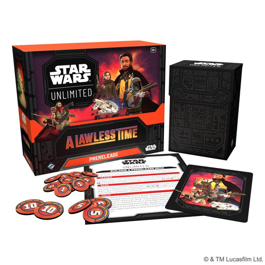 Star Wars Unlimited: A Lawless Time - Pre-Release Kit Tabletop Village LLC Star Wars Unlimited: A Lawless Time - Pre-Release Kit Tabletop Village LLC