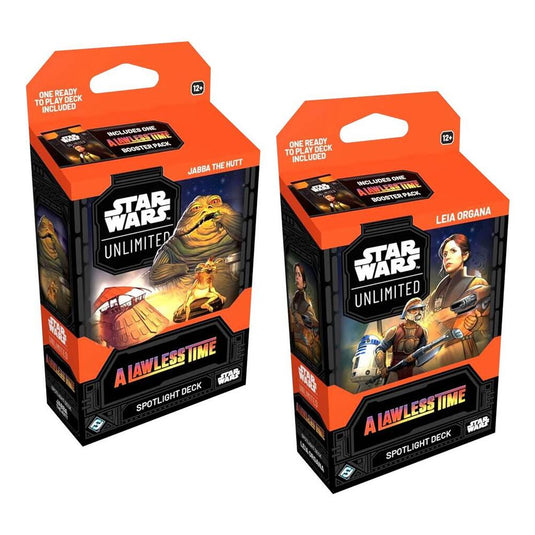 PRE-ORDER) Star Wars Unlimited: A Lawless Time - Spotlight Deck Tabletop Village LLC PRE-ORDER) Star Wars Unlimited: A Lawless Time - Spotlight Deck Tabletop Village LLC