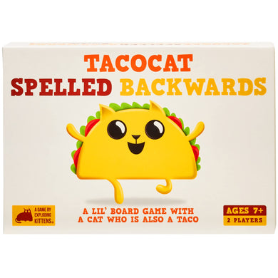 Board Games: Tacocat Spelled Backwards