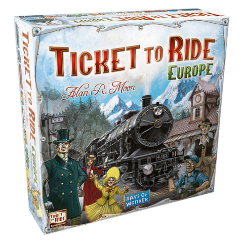 Board Games: Ticket to Ride - Europe