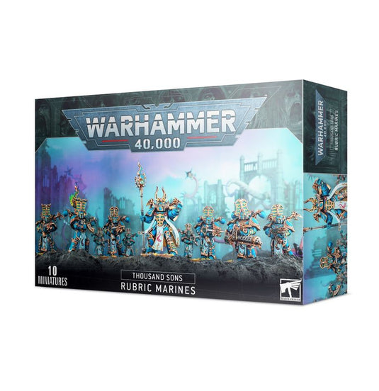 Warhammer: Thousand Sons- Rubric Marines