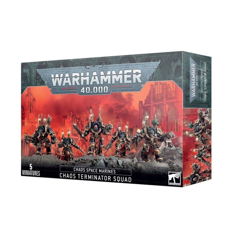 Load image into Gallery viewer, Warhammer: Chaos Space Marines - Chaos Terminator Squad

