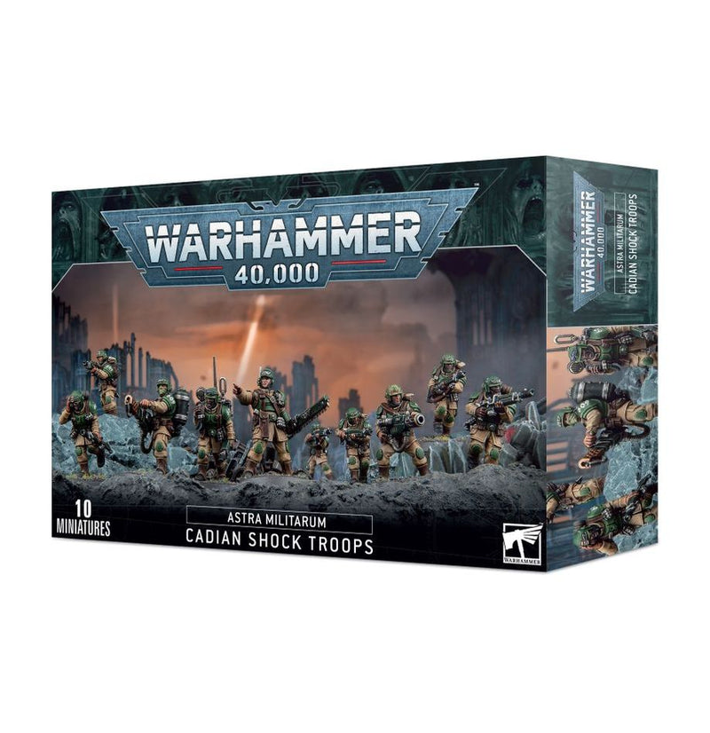 Load image into Gallery viewer, Warhammer: Astra Militarum - Cadian Shock Troops
