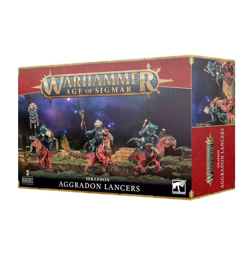 Load image into Gallery viewer, Warhammer: Seraphon - Aggradon Lancers
