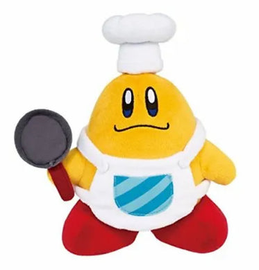 Kirby's Dream Land Chef Kawasaki Plush Toy 20cm SANEI JAPAN IMPORT
