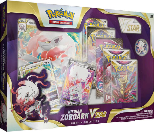 Hisuian Zoroark VSTAR Premium Collection – Tabletop Village LLC
