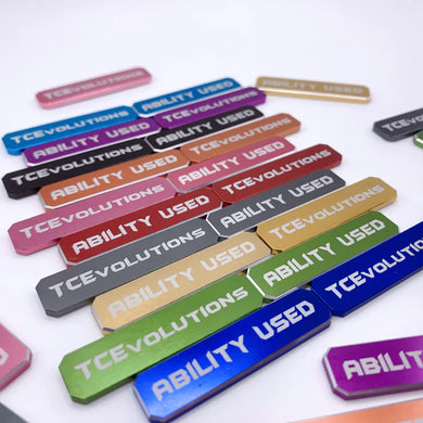 TC Evolutions: Classic CNC Machine Cut Aluminum Ability Used Markers