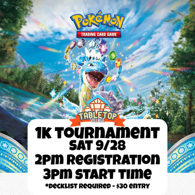 Pokemon TCG: 1K TOURNAMENT (Stellar Crown)