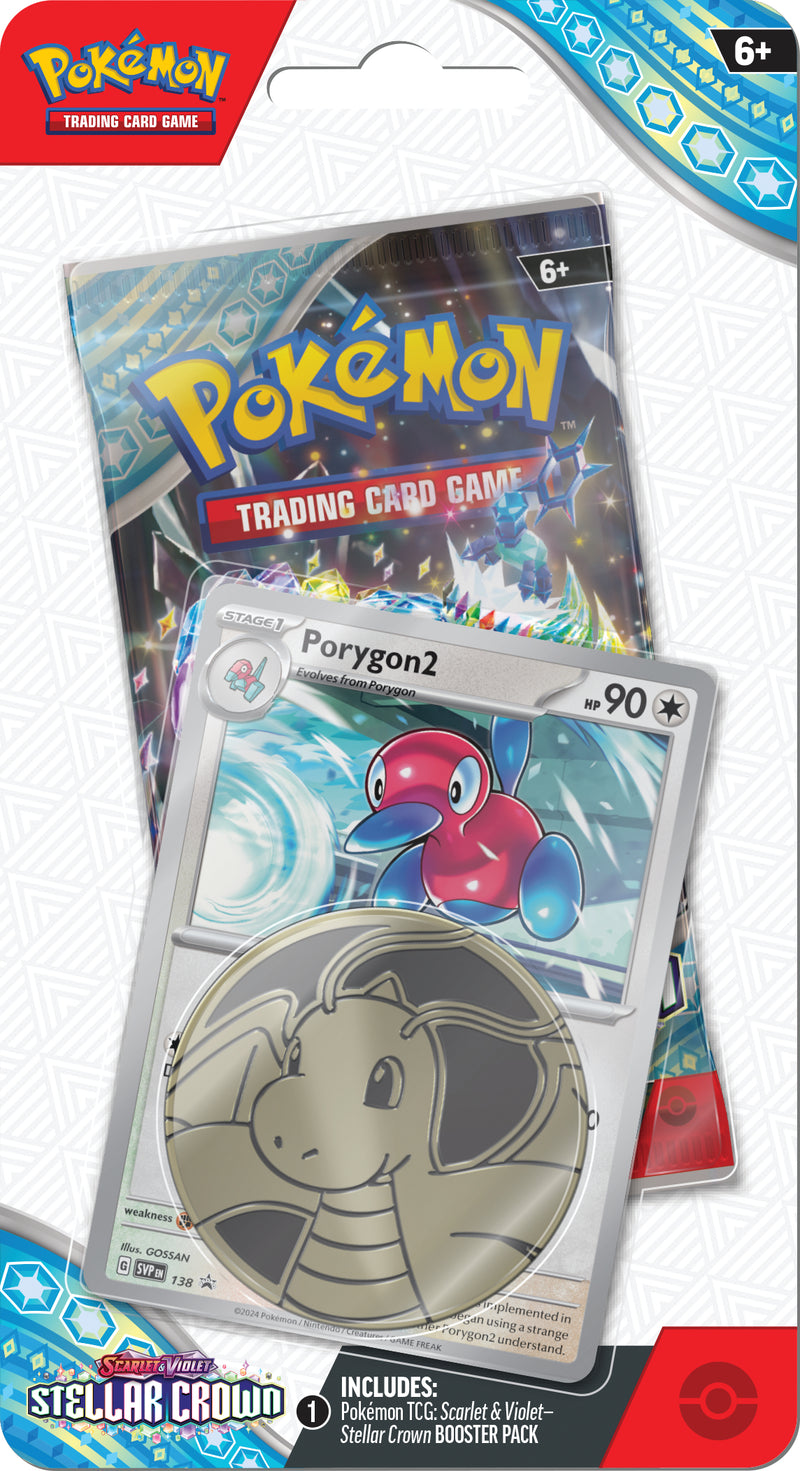 Load image into Gallery viewer, Pokemon TCG: Stellar Crown - Checklane Blister

