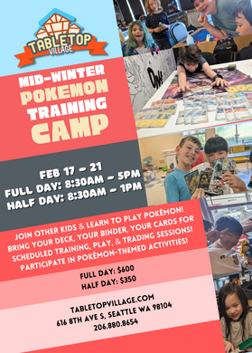 Pokémon Mid-Winter Camp 2025 (Feb 17 - Feb 21)