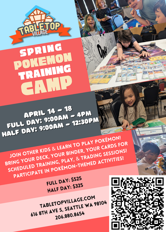 Pokémon Spring Camp 2025 (April 14 - April 18)