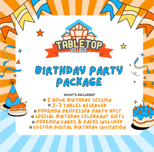 Birthday Party at Tabletop Village