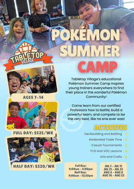 Pokémon Summer Camp 2025 (TCG and VGC)