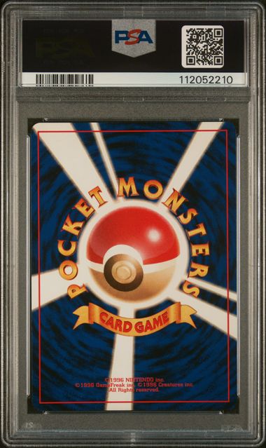 1996 Pokémon Japanese Base Set #62 Poliwrath Holo PSA 10