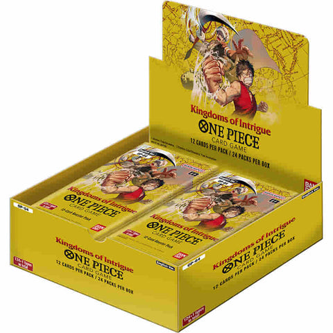 Online ONE PIECE TCG: OP04 Kingdoms of Intrigue Booster Box