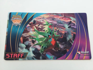 Pokemon TCG Playmat Official 2015 Regional Mega Tyranitar STAFF