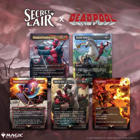 Magic the Gathering TCG: Secret Lair x Marvel - Deadpool Non-Foil