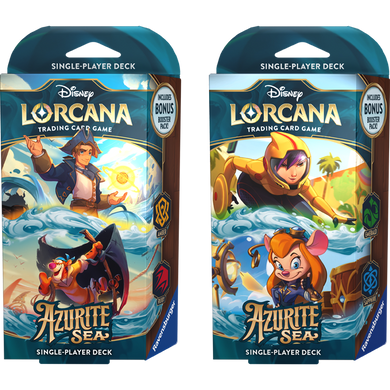 Lorcana TCG: Azurite Sea Starter Decks (In-store pickup only)