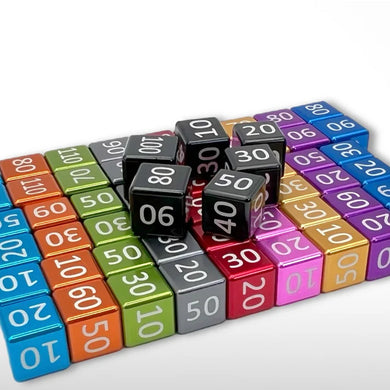 TC Evolutions: Machine Cut Aluminum Classic Numeric Damage Counter Set