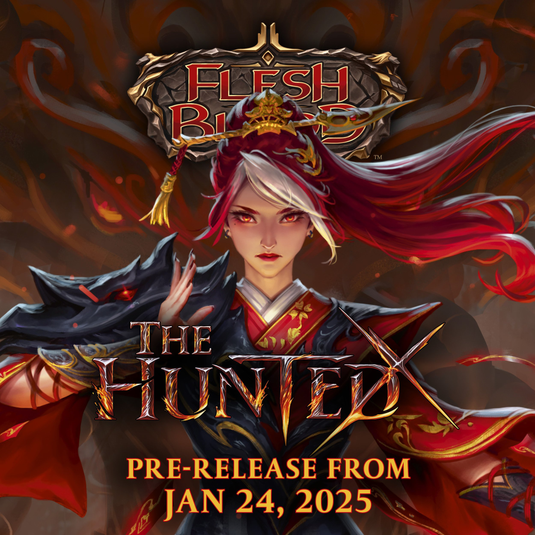 Flesh and Blood TCG: The Hunted Pre-Release