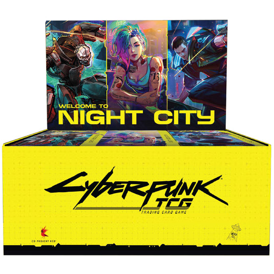 (Preorder) Cyberpunk TCG: Retail Booster (24CT) (In Store Pick Up Only)
