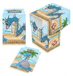 Ultra Pro Gallery Series Seaside Full-View Deck Box (Lapras & Gyarados)