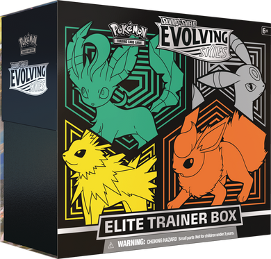 Pokemon TCG: Sword & Shield-Evolving Skies Elite Trainer Box