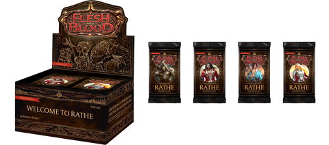 Flesh and Blood TCG: Welcome to Rathe Unlimited Edition Booster Display Box (24 Packs)